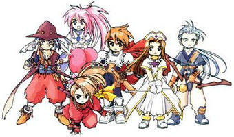 une photo d'Ã©cran de Tales of Phantasia sur Nintendo Super Nes